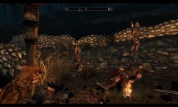 The Biggest Random Battle Ive Ever Seen in Skyrim